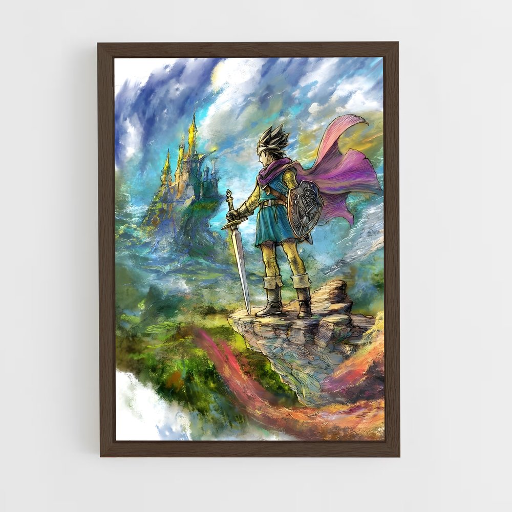Poster L'Héritier du Dragon – affiche Dragon quest (vue 5)